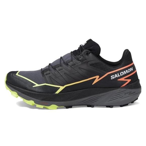$139 SALMON Thundercross Men’s 8 Trail Running Shoes Black 472954
